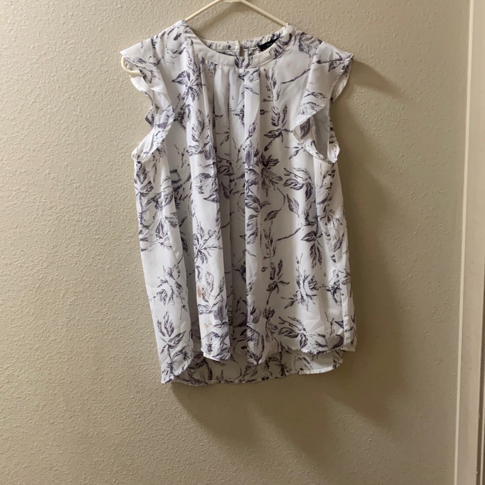 Doe and Rae blouse white